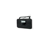 Radio Portatile - MUSE - M-087 MB - FM Stereo - 20 Stazioni Memorabili - Sveglia Integrata
