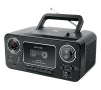 Muse M-182 RDC Radio Cassetta con CD Nero