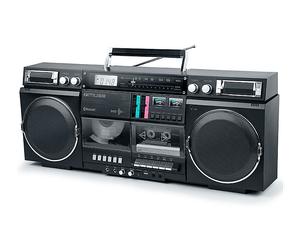 RADIO PORTATILE MUSE M-380 GB, Lettore CD integrato, 80 W, Nero