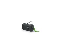 Radio Portatile - MUSE - MH-08 MB - Alimentazione Dynamo/Solare - Bluetooth/NFC - Luce/Sirena/Orologio