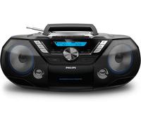 RADIO PORTATILE PHILIPS AZB798T/12, Lettore CD integrato, 12 Watt, Nero