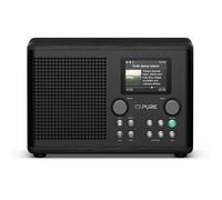 Pure Classic H4i - Das Charmante Kompakte Internet Radio, Schwarz/Esche
