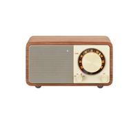 Radio Portatile - SANGEAN - GENUINE MINI - Bluetooth - FM - Custodia in Legno Noce