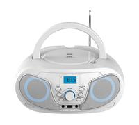 RADIO PORTATILE SILVA-SCHNEIDER MPC 25.4, Lettore CD integrato, 40 Watt p.m.p.o., Bianco