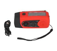 Radio portatile solare multifunzionale, autoalimentata con torcia super luminosa e batteria ad alta capacità, ideale per la sopravvivenza in