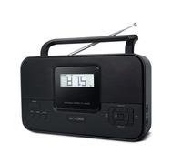 Radio Portatile Stereo MUSE Pile/Corrente M-087 MB Display LCD