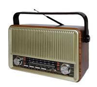 RADIO PORTATILE STILE RETRO' CON USB/MP3/BT RICARICABILE MK622
