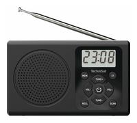Radio portatile TechniSat TRAVELRADIO 300 DAB+ FM LCD nero USB auricolari sveglia