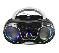 TREVI Boombox Radio DAB Stereo Bluetooth Mp3 Registratore Alimentazione AC / a Batterie colore Nero - CMP588DAB