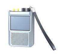 Radio portatile, ultima V2.4 DSP2 Ricevitore Radio, Ricevitore Radio Full Band 10KHz-2GHz AM, 3.5 "touch LCD, Riduzione adattiva del rumore
