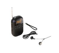 Radio Pro - USB/ Dual Card Decoding - HD Sound Quality - Portable for Outdoor Use - One-Click Station Search