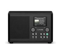 Pure Classic H4i - Das Charmante Kompakte Internet Radio, Schwarz/Esche