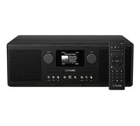 Pure Classic H4i - Das Charmante all-in-One Interentradio, Schwarz/Esche