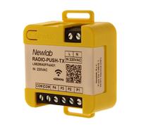 RADIO-PUSH-TX Trasmettitore RF Per Led Dimmer Radio Frequenza Comando Fino a 4