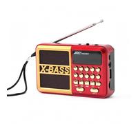 Radio Radio Stereo Display Radio Portatile Rosso