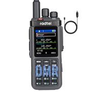 Radio Radtel RT-6D DMR, 500.000 contatti, walkie-talkie a doppia banda, doppio intervallo di tempo, radio bidirezionale, livello 1+2, radio amatoriale, 1024 canali