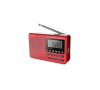 Radio resistente, batteria al litio ricaricabile da 2000 mAh, supporto USB/scheda TF, radio FM/AM/SW a banda completa