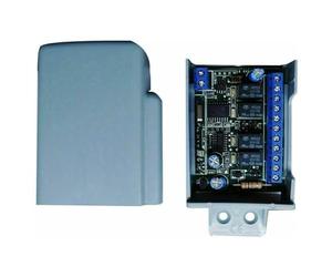 RADIO RICEVENTE RICEVITORE RX4 4 CANALI CON BOX 433,92 MHZ 12V 24V QUADRICANALE