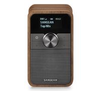 Sangean DDR-8 Portables DAB-Radio Echtholz-Geh?use Nussbaum Vintage (A500551)