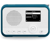 Sangean WFR-39 Portatile Blu, Bianco - Sangean WFR-39, Portatile, DAB,