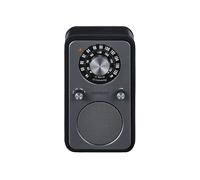 Sangean WR-9 Portables FM-Radio Echtholz-Geh?use flexible Aufstellm?glichkeit Mitternachtseiche (A500550)