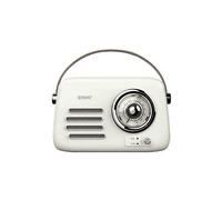 Radio portatile Savio RS-02 FM Bluetooth 3W USB Bianca