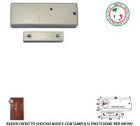 Radio Sensore 433,92 MHz Magnetico e Sismico Sydra GSM Antifurto Wireless CM20VR