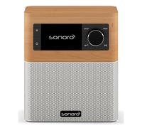 Radio Sonoro STREAM SO-4110-101-MW Internet DAB+ FM Bluetooth 2.4" Legno Acero Bianco
