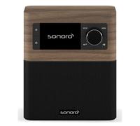 Radio Sonoro STREAM SO-4110-101-WB Internet DAB+/FM Wi-Fi Bluetooth TFT 2,4" IPX7 Nero/Nogal