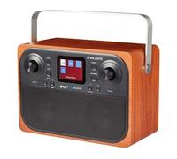 Radio Stereo DAB+ Portatile Bluetooth Display TFT Legno New Majestic RT-197DAB
