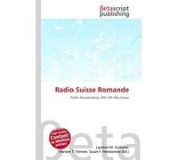 Radio Suisse Romande: Public Broadcasting, SRG SSR Idée Suisse