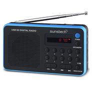 RADIO SUNSTECH Portable digital AM/FM radio Black