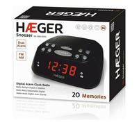 Radio Sveglia Haeger RA-06B.005B Nero