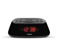 Radio Sveglia Mooov 477003 Doppia Allarme Display LED FM 10 Stazioni