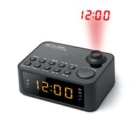 Radio sveglia MUSE M-178 P con proiezione dell'ora - Nero