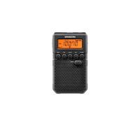 Radio sveglia portatile - SANGEAN - DT-800 - Nero - Sintonizzatore AM/FM - Schermo LCD