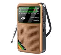 Radio Tascabile Portatile Radio AM/FM/SW A Banda Completa con Batteria Ricaricabile Supporto per Auricolari MiniRadio per Vecchi, D
