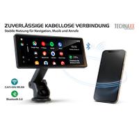 RADIO TECHNAXX TX-367, Digitale, Bluetooth, Display illuminato