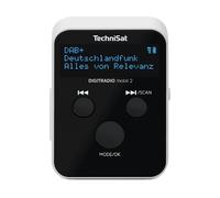 TechniSat DIGITRADIO mobil 2 Radio Internet Pocket Nero, Bianco