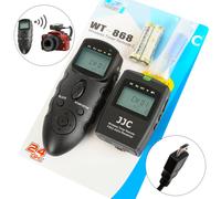 Radio Telecomando Timerfunktion Cavo di Collegamento Adatta Fujifilm X-E2 X-M1