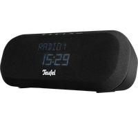 Teufel RADIO ONE Altoparlante Bluetooth Radiosveglia con Radio DAB+ FM, Risveglio delicato Musica preferita dallo smartphone, suono HiFi, USB - nero