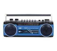 Radio Trevi RR 501 BT FM MW SW Bluetooth USB SD Altoparlanti 2 Blu Nero