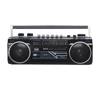 Radio Trevi RR50100, Bluetooth, Colore Nero, Funzione Sveglia