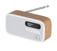 Radio VQ Laura Ashley Dexter DAB/DAB+ Bluetooth Premium in legno di rovere