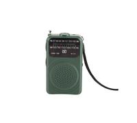Radio W-215 FM/AM A Banda Intera e Canali Completi con Interfaccia da 3,5 mm e Torcia per Illuminazione di Emergenza All'Aperto C