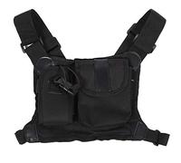 Radio Walkie Talkie Chest Pocket Harness Borse, Nylon di Walkie Talkie Chest Pack Borse Tracolla Regolabile Universale per Tow Way Radio