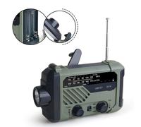 Radio Wind Up con Banca di Energia Solare e Capacità Previsioni Meteo NOAA