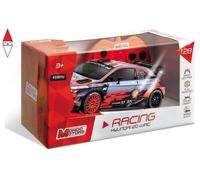 Mondo- RC 1:28 Hyundai I 20 WRC Rally Veicolo Radiocomandato, Colore Livrea, 63669