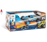 Mondo Motors - Hot Wheels Rock Monster - macchina radiocomandata per bambini - 3 colori assortiti - Scala 1:28 - 63339
