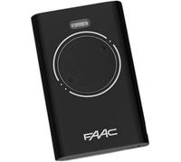 Radiocomando 2 canali 433,92 MHz SLH LR colore nero FAAC XT2 433 SLH LR 7870071